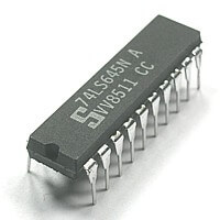 74LS645N Octal Transceiver Line DIP20 SIGNETICS
