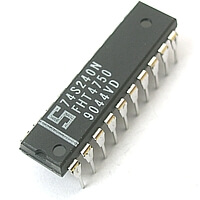 74S240N Octal Transceiver 3-State DIP20 SIGNETICS