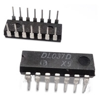 DL037D SN74LS37N Quad NAND Gate DIP14 RFT