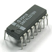 DM74LS378N Hex D-Type Flip-Flop DIP16 NSC