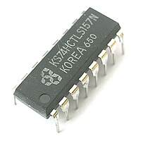 KS74HCTLS157N Quad Multiplexer DIP16 SAMSUNG