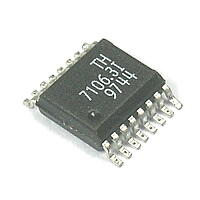 TH7106.3I FSK Transmitter 300 to 500MHz SMD-SSOP16 MELEXIS