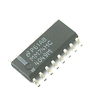 MM74HC4049M Hex Inverting Buffers SMD-SO16 NSC