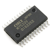 MSM7533VGS-K Dual Rail CODEC ICs SMD-SO24L OKI