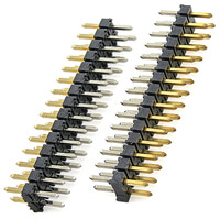 MTMM-115-03-SD120 Connector 2 x 15 Pin Gold THT SAMTEC
