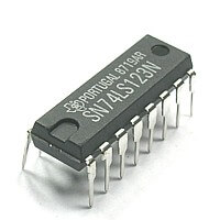SN74LS123N Monostable Multivibrator DIP16 TI
