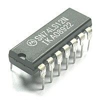 SN74LS12N Triple NAND Gate DIP14 MOTOROLA