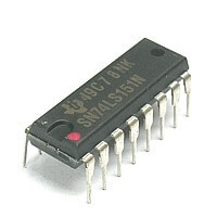 SN74LS151N Multiplexer 1 to 8 DIP16 TI