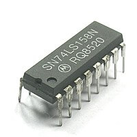SN74LS158N Quad Multiplexer 2 to1 DIP16 MOTOROLA