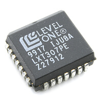 LXT307PE PCM Transceiver 1-Func SMD-PLCC28 LEVELONE USED
