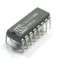 T74LS258B1 Quad Multiplexer 3-State DIP16 SGS