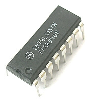 MC74LS137N Decoder 3 to 8 Line DIP16 MOTOROLA