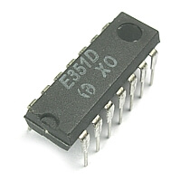E351D Quad Dividers DIP14 RFT
