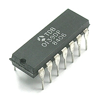 TDB0139DP Quad Voltage Comparator DIP14 SGS
