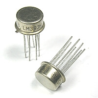 LM393H Dual Comparator TO99-8 NSC