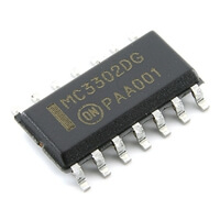 MC3302DR2G SC3302DR2G Quad Comparators SMD-SO14 ONSEMI