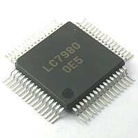 LC7980 Controller LCD Graphic Display SMD-QFP64 SANYO BULK