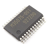M35075-001FP On Screen Display Control SMD-SSOP24 RENESAS