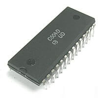 IC 14Bit Kontroler LED 4+1/2 C504D DIP28 RFT
