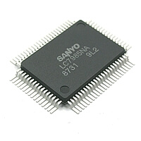 LC7985NA LCD Driver SMD-QFP80 SANYO