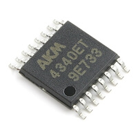 AK4340ET DAC 192kHz 24-Bit Delta Sigma SMD-SSOP16 ASAHIKASEI