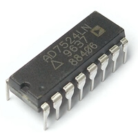 AD7524LN 8-Bit DA Converter DIP16 AD