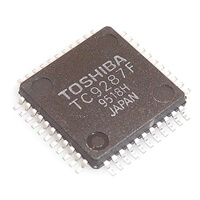 TC9287F Sigma-Delta Modulation DA Converter SMD-QFP44 TOSHIBA