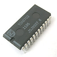 TDA5703 8Bit AD Converter DIP28 PHILIPS
