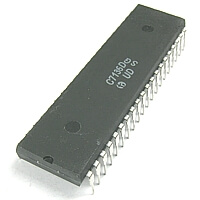 C7136D ADC LED Driver ICL7136 DIP40 RFT