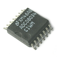 ADC08034CIWM 8Bit AD LSB Converter SMD-SO14L NSC