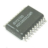ADC0803LCWM 8Bit AD LSB Converter SMD-SO20L NSC