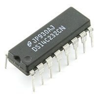 DS14C232CN Dual Driver Receiver DIP16 NSC