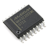 MAX3232EEWE+ RS-232 Transceiver 1Mbps SMD-SO16 MAXIM