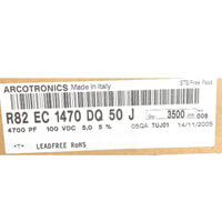 R82EC1470DQ50J 4.7nF 100V 5% MKT R5.08 ARCOTRONIC