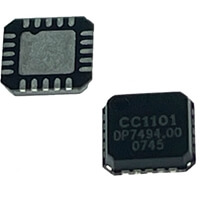 CC1101RGPR RF Transceiver Sub-1GHz SMD-QFN20 TI