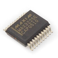 MAX3225ECAP 1Mbps RS232 transceiver SMD-SSOP20 MAXIM