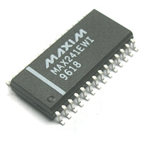 MAX241EWI RS232 Transceiver Multichann SMD-SO28L MAXIM