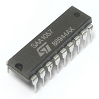 SAA1057 AM-FM PLL Synthesizer DIP18 STM