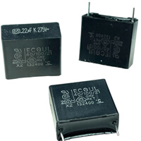 ECQU2A224KLA 220nF 275VAC 10% KFP X2 R=15 R15.0 PANASONICC