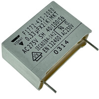 F17724332000 MKT 330nF 275VAC X2 10% R22.5 VISHAY